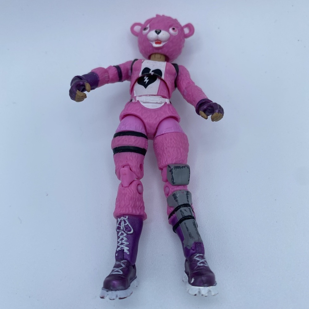 Fortnite Cuddle Team Leader Pink Bear 7 " Action Figure 2018 Collectible Toy